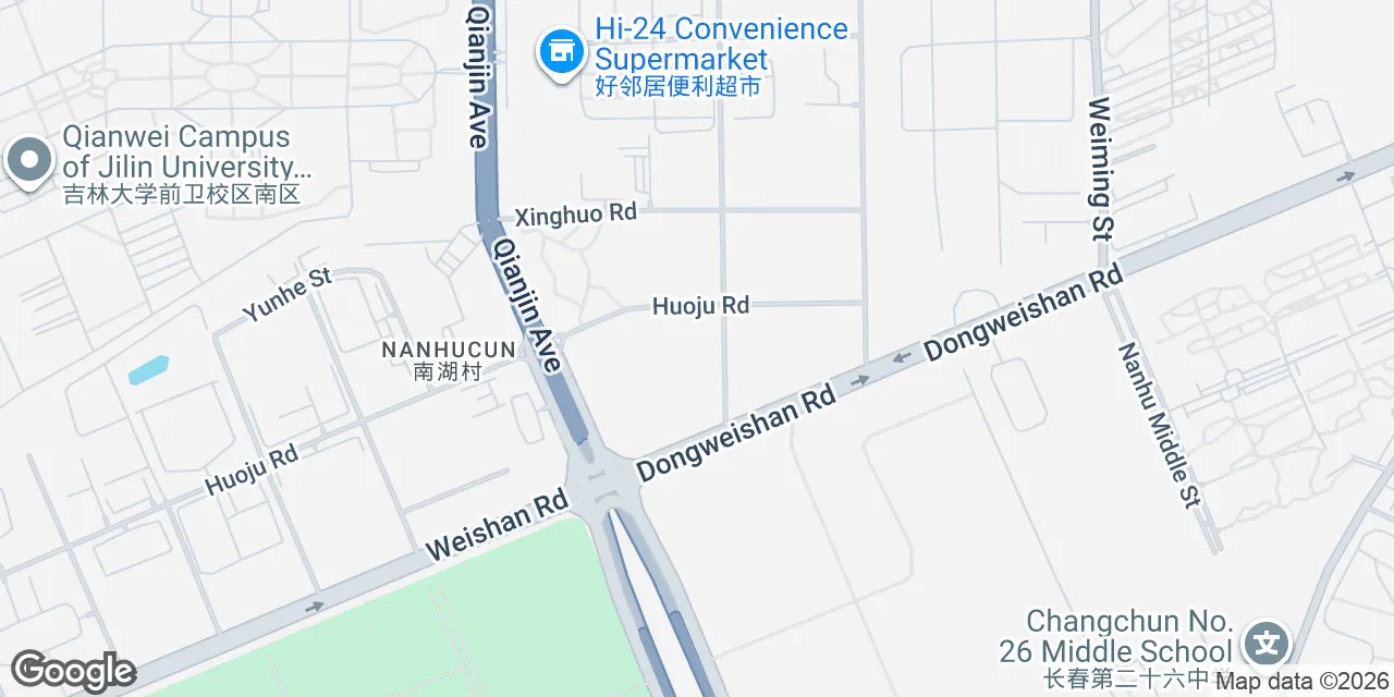 Tower B, Junction of Zhenyu Street and Weishan Road,25F,High-tech District, Changchun 130000