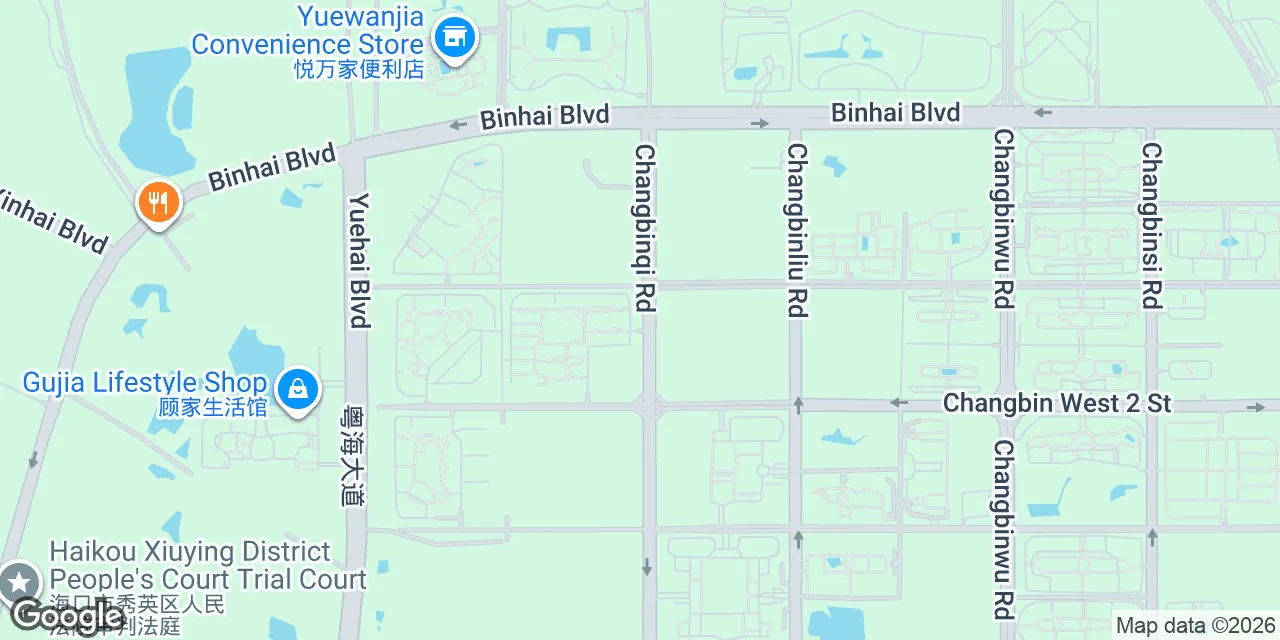 Block B, Phase 6, Greenland Haichangliu No.1 Binxi 1st Street,13F, Building 4,Xiuying District, Haikou 