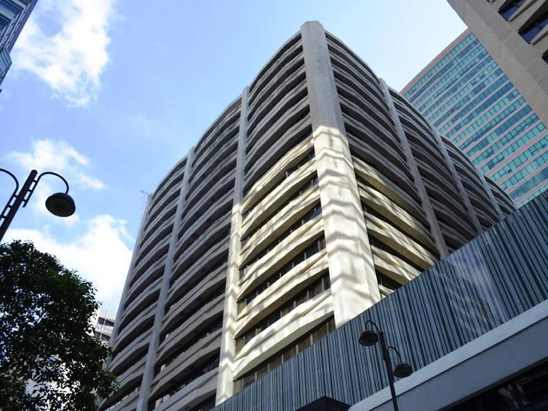 View Of Canton Road And Modern Skyscrapers At Tsim Sha Tsui, In