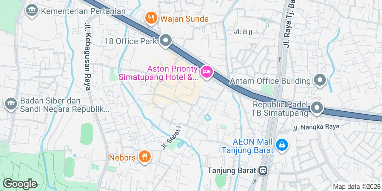 Jl. TB Simatupang Kav 89G,HQ GKM Green Tower, Jakarta South 12520