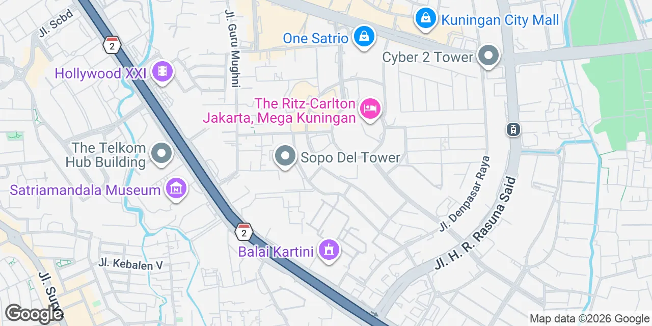 Jl. Dr. Ide Anak Agung Gde Agung Lot 5.5-5.6,Menara SMBC, Jakarta CBD 12950