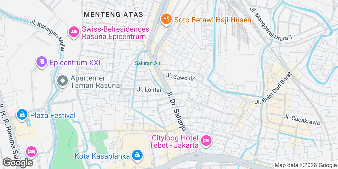 Komplek Ruko 123-EF. Jl. Dr. Saharjo No. 123,Saharjo, Jakarta Golden Triangle 12850