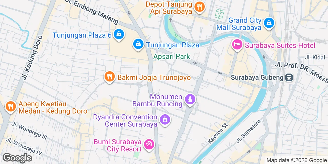 Jl. Panglima Sudirman No.10-18,Graha Bukopin, Surabaya 60271