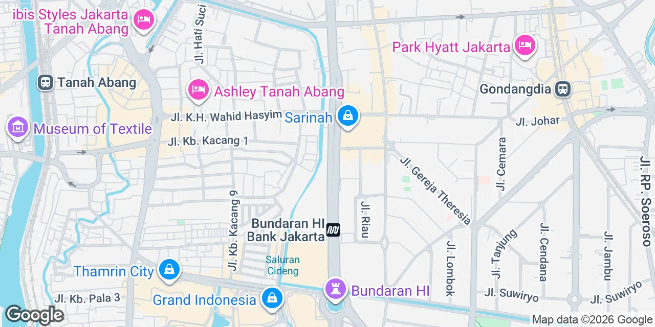Lippo Thamrin, 17th Floor,Jl. M.H. Thamrin No.20, Jakarta CBD 10350