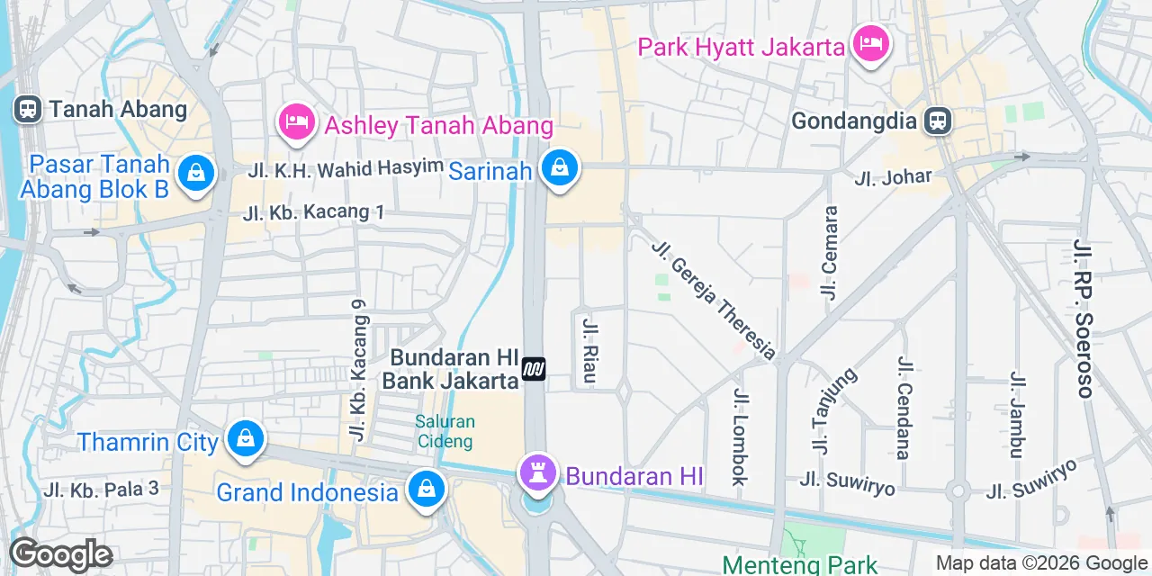 Jl. Timor No.6, Jakarta 10350, Jakarta CBD 10350