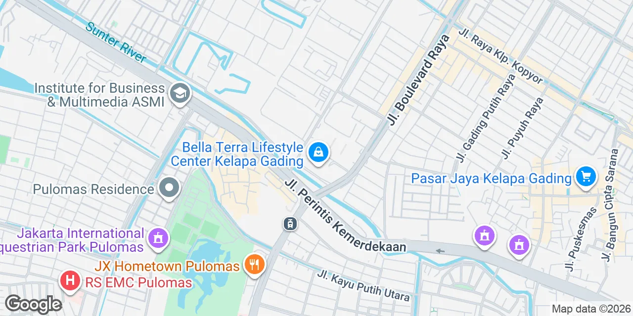 Bella Terra Lifestyle Center, East Jakarta 14240