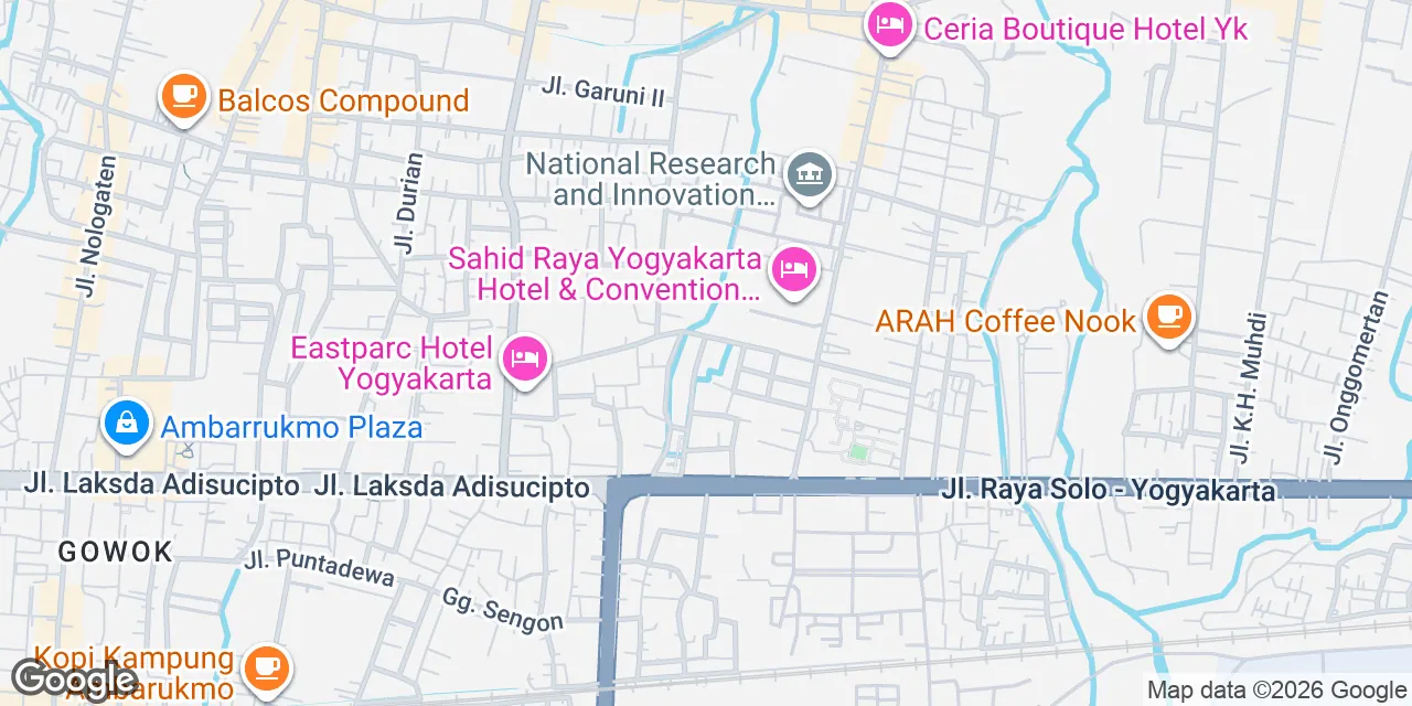 Jl. Laksda Adi Sutjipto Km. 7,Barsa City, Yogyakarta 55281