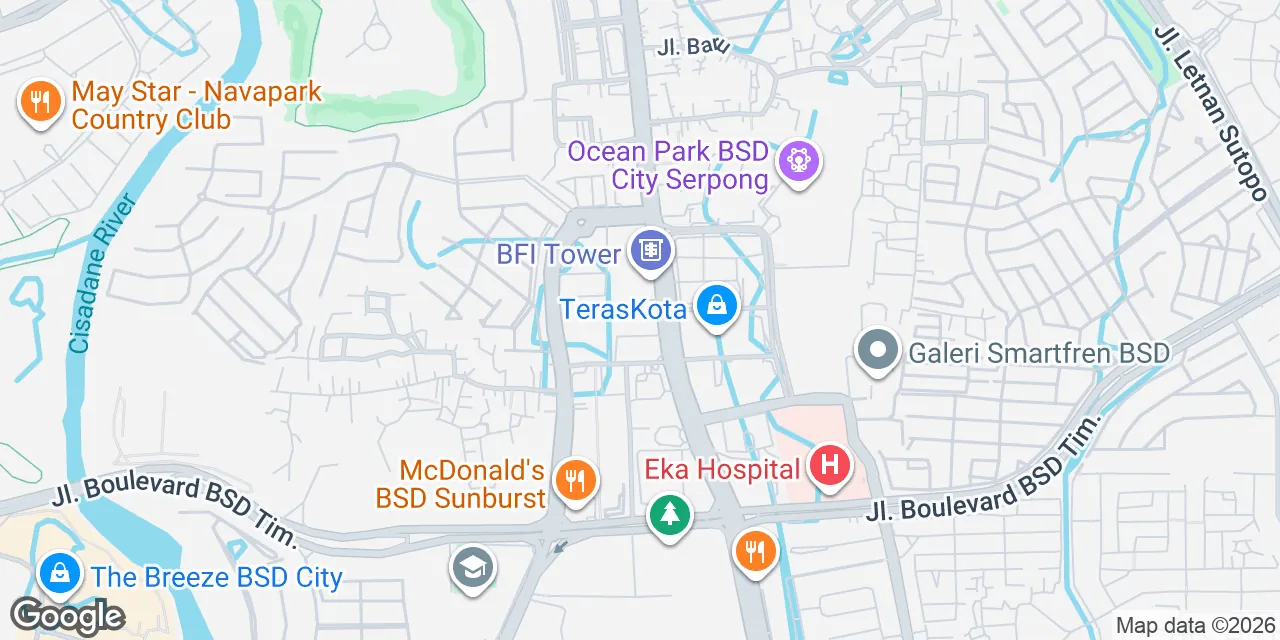 Jl. Pahlawan Seribu No.8, Tangerang 15310, Tangerang 15310