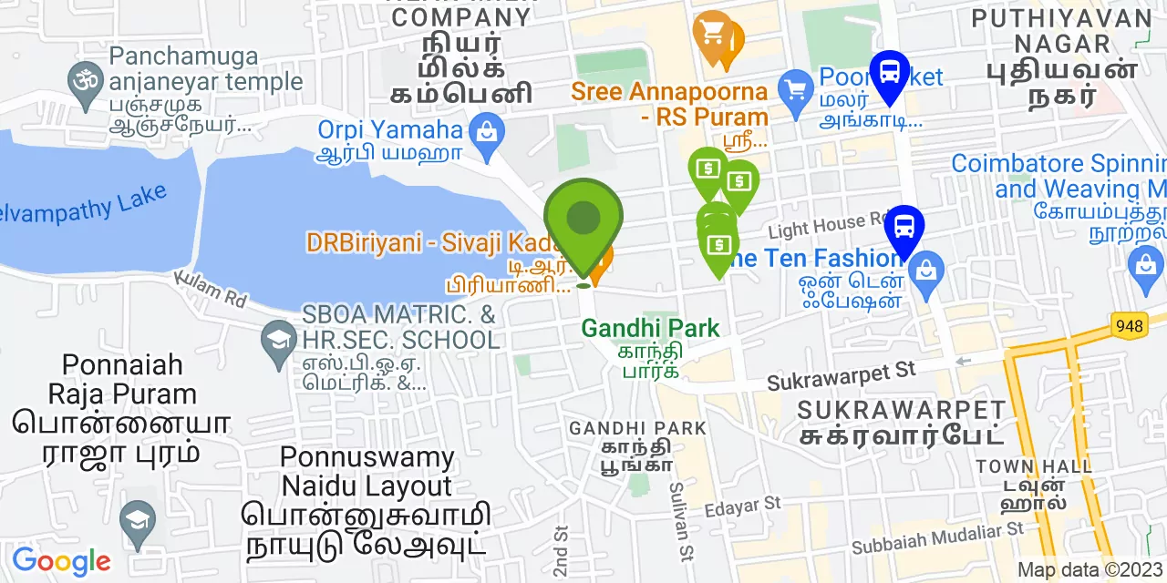 Thadagam Main Road 518, Coimbatore 641002