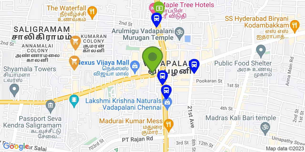 Arcot Road 188, Chennai 600026