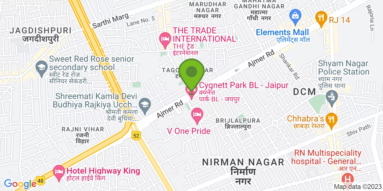 89-91 Shalimar Bagh, Chitrakoot Marg, Ajmer Rd, Jaipur 302019