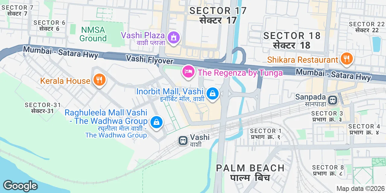 Plot. 39/3, Sector 30A,Haware Infotech Park, Floors 24,25 & 26, Mumbai Central 400705