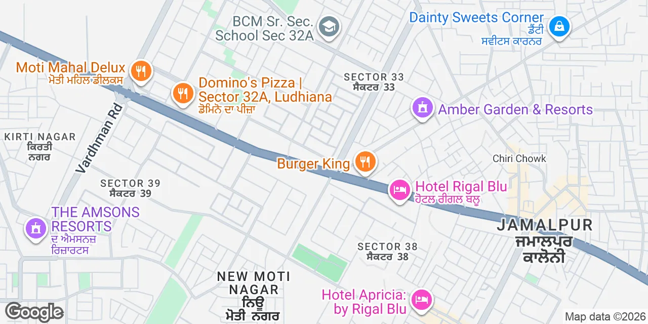 Chandigarh Road, Near Mohini Resorts, Sector 32A, GLADA,Standalone Building, Ludhiana 141010