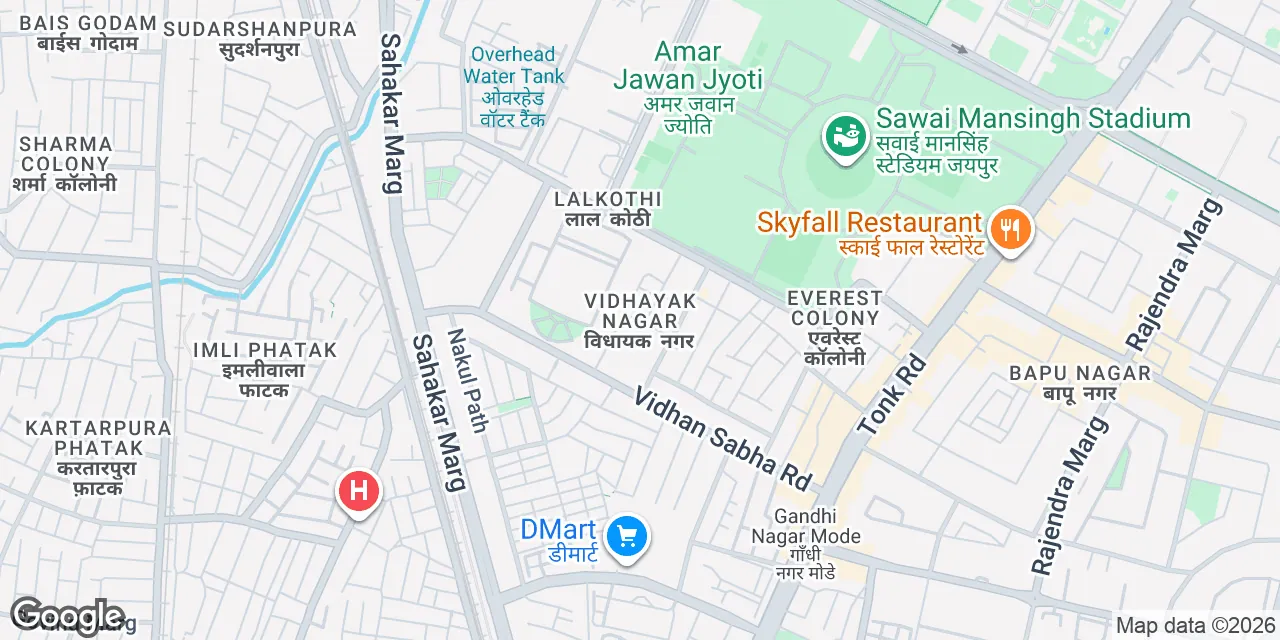 10-A, Vidhayak Nagar, Sahkar Marg, Jaipur 302015