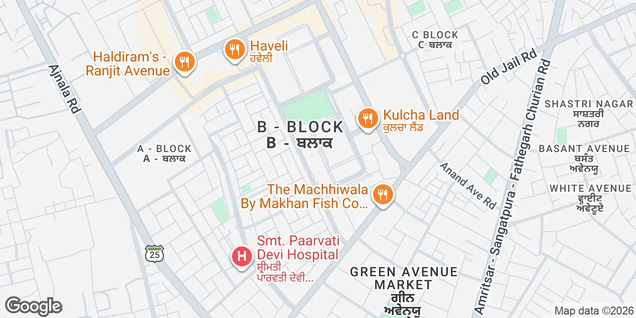 97 Acre Scheme,SCO 54-55, D Block, 5F, Ranjit Avenue, Ludhiana 143001