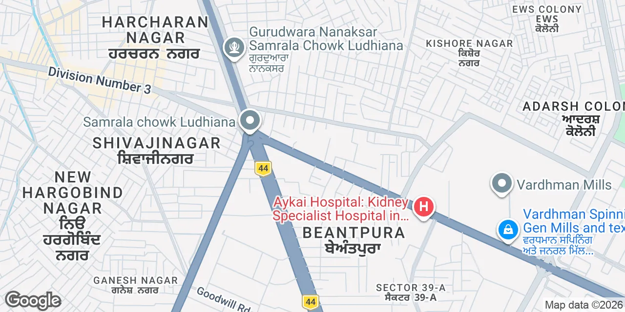 Sky square , Samrala Chowk,Ground floor & 4th floor, Ludhiana 141008