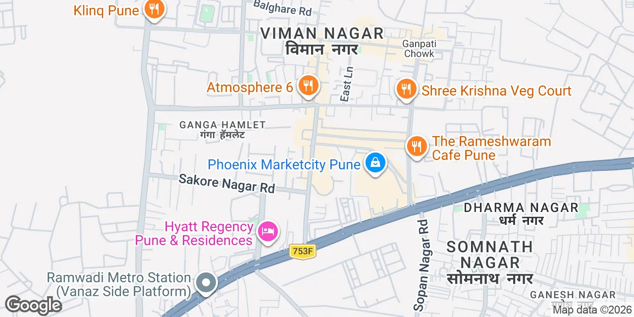 Solitaire Business Hub, opp. Neco Garden Road,Society, Clover Park, Viman Nagar, Pune 411014