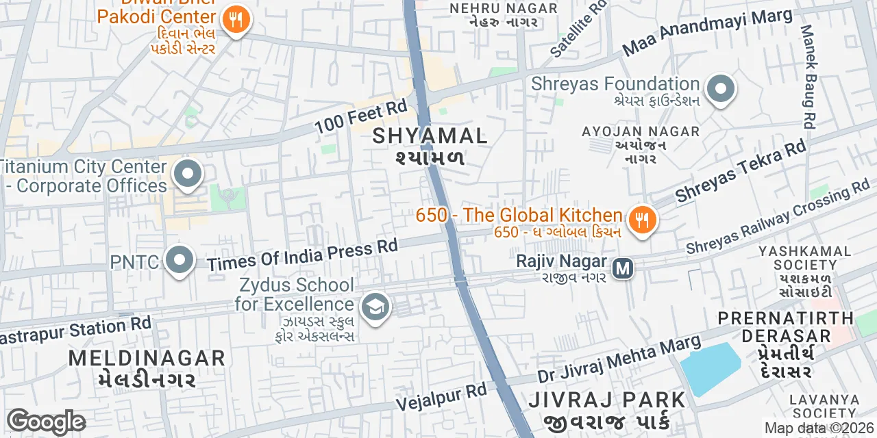 Sun Gravitas, Off Shyamal Cross Roads,Foyer01, 14th Floor, Ahmedabad 380051