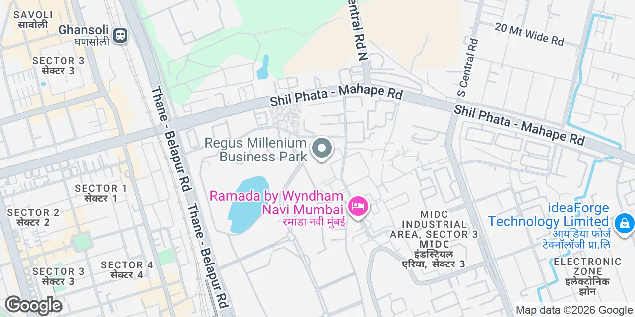 603, Rupa Solitaire, Millenium Business Park, Sector 2, Kopar Khairane, Mumbai Central 400701