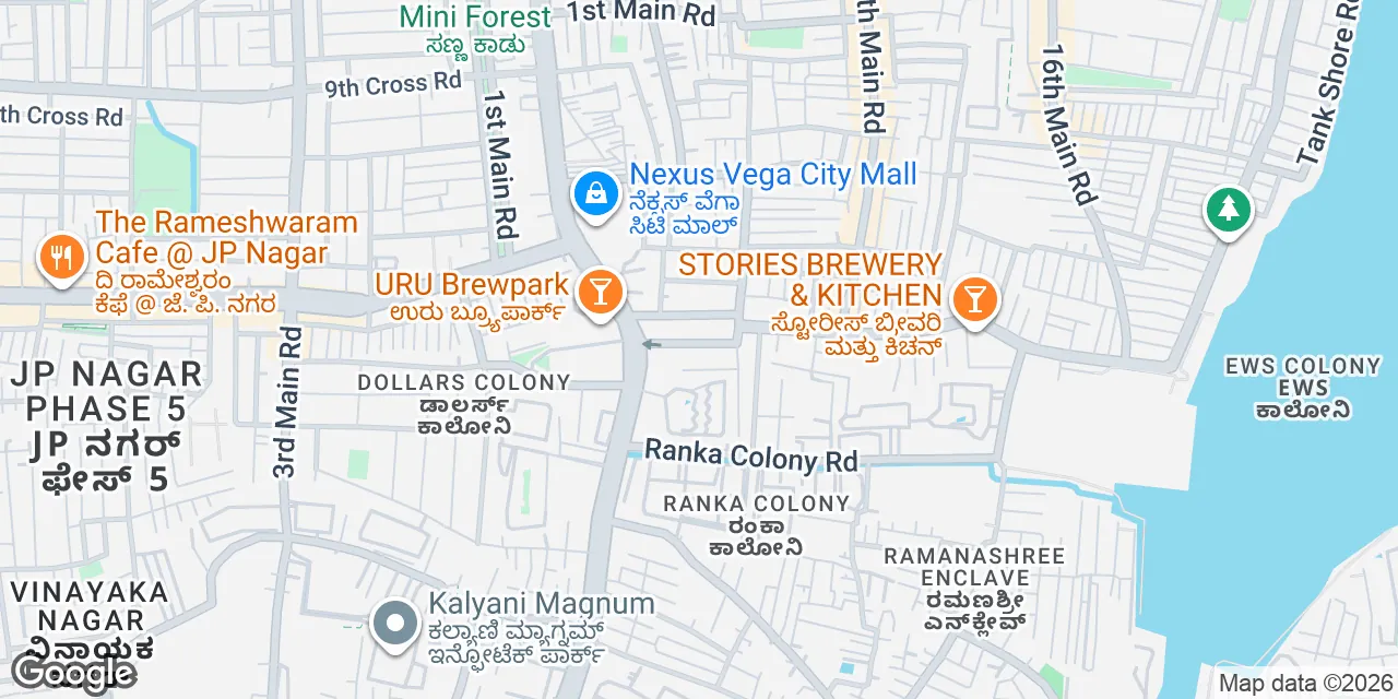 125, 7th Cross Rd,off Bannerghatta Rd,Dollar Layout, BTM 2nd Stage, BL Commerce, Bilekahalli, Bengaluru Central 560076