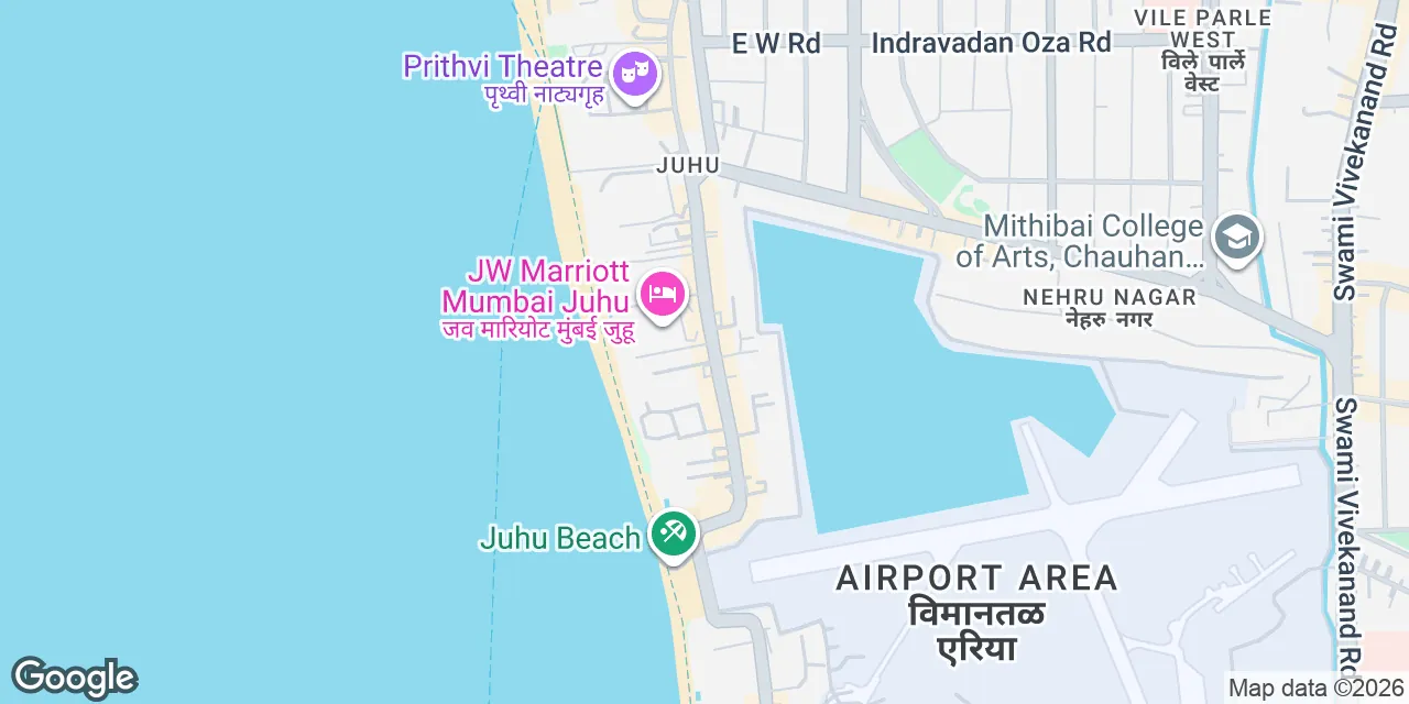 Juhu Tara Road,2nd & 3rd  floor, Duru House, Juhu, Mumbai Central 400049