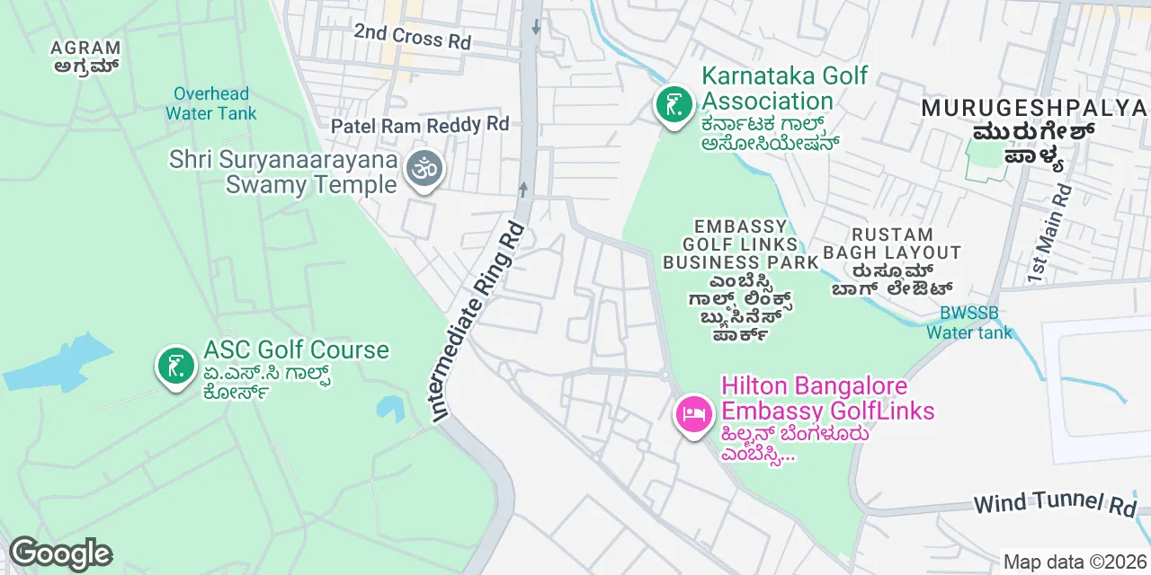 Fairway Business Park,Behind Dell, Next to Embassy Golf Links, Domlur, Bengaluru Central 560001