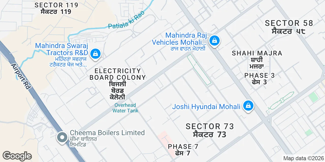 C157, Phase 7,Industrial Area, Sector 73,Sahibzada Ajit Singh Nagar, Chandigarh 160055