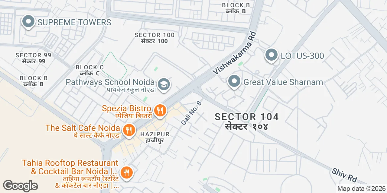 Plot A, Sector –104,Starling Edge, Noida 201301