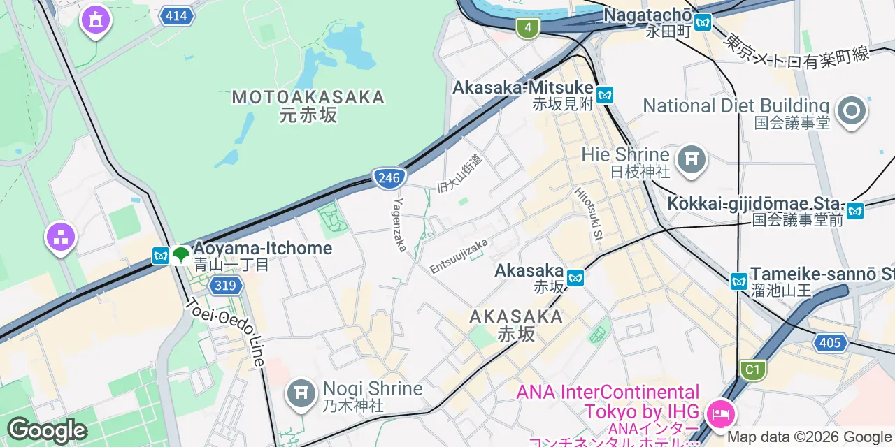 4-7-6 Akasaka,2F/3F/4F Akasaka Buisiness Court,Minato-ku, Tokyo 107-0052