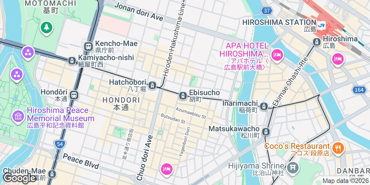 13-15 Noboricho,1F/2F Shin Hiroshima Bldg, Hiroshima 730-0016