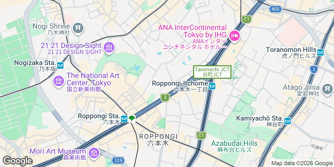 Roppongi Mikawadai Square, 4-2-14 Roppongi,Minato-ku, Tokyo 106-0032