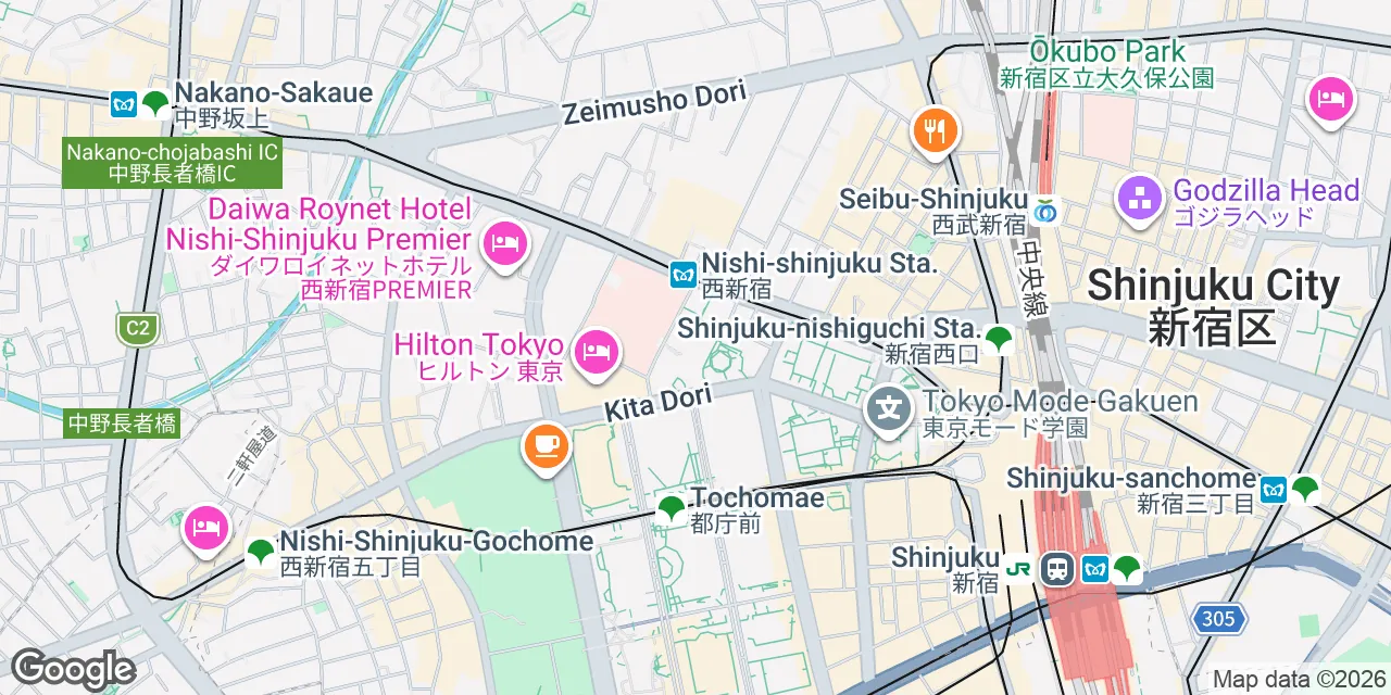 Shinjuku Island Tower, 6-5-1 Nishi-Shinjuku,Shinjuku-ku, Tokyo Shinjuku 163-1327