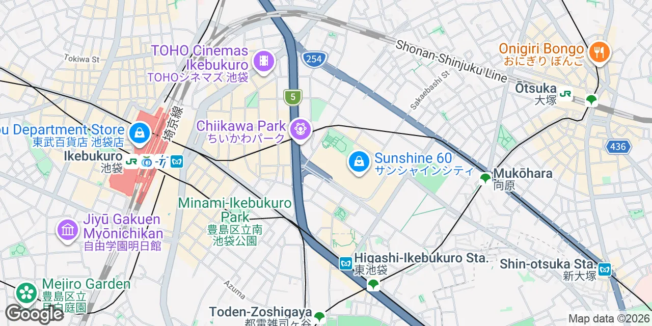 Sunshine 60, 12th floor, 1-1 Higashi-Ikebukuro 3-chome, Toshima 170-0013