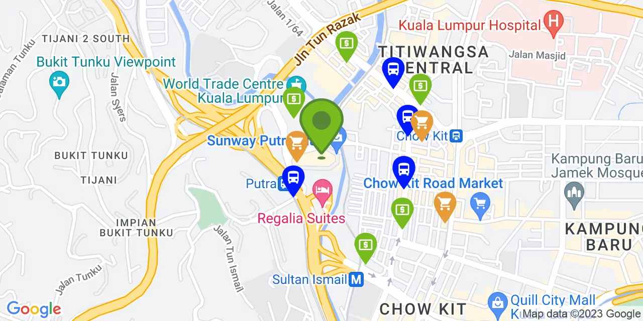 100 Jalan Putra Chow Kit, Kuala Lumpur KL Sentral 50350