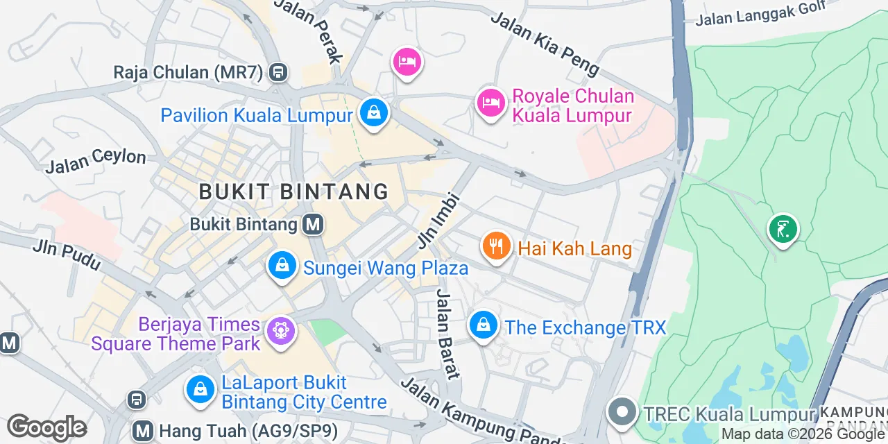 No 215, Jalan Imbi,Level 6 & 7, Residensi Tribeca, Kuala Lumpur 55100