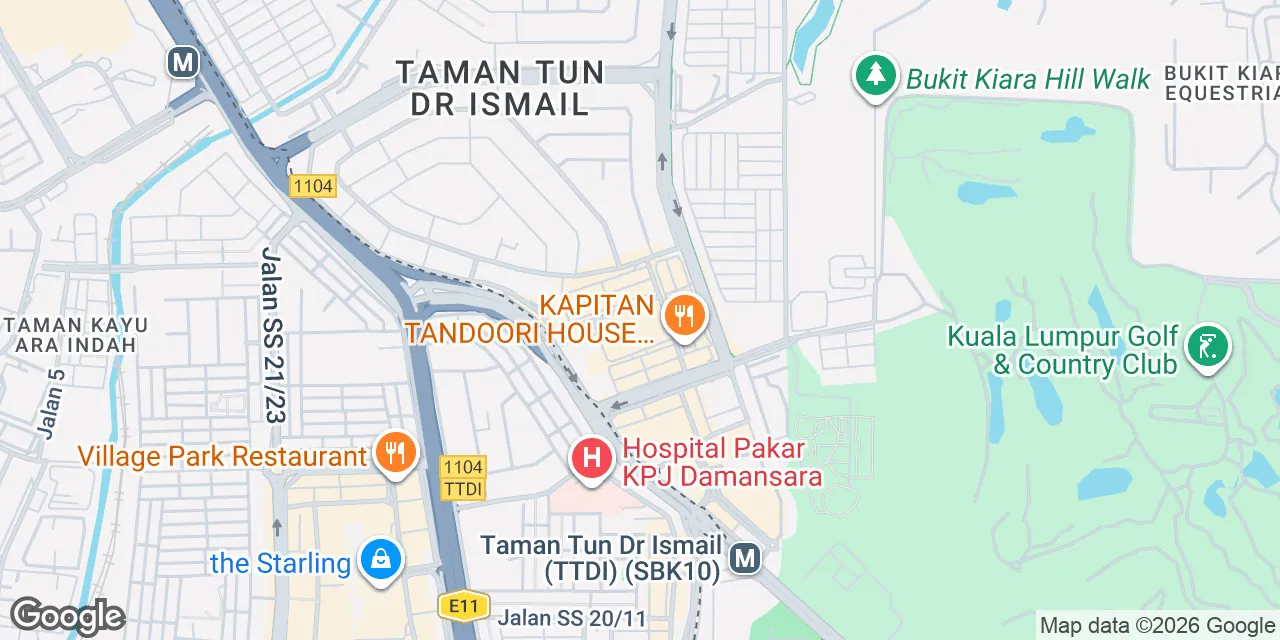 Jalan Tun Mohd Fuad 3, Taman Tun Dr Ismail,Republik TTDI, Kuala Lumpur 60000