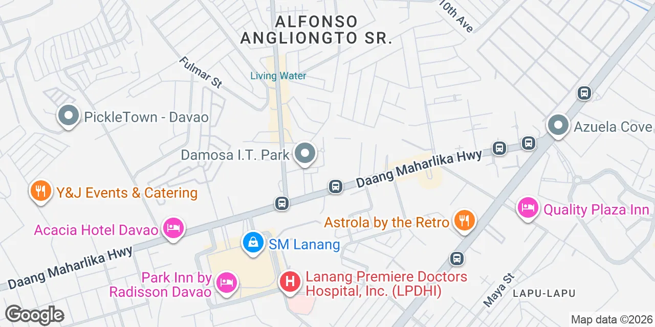JP Laurel Avenue,4th Floor, Topaz Tower Centre, Damosa IT Park, Manila 8000