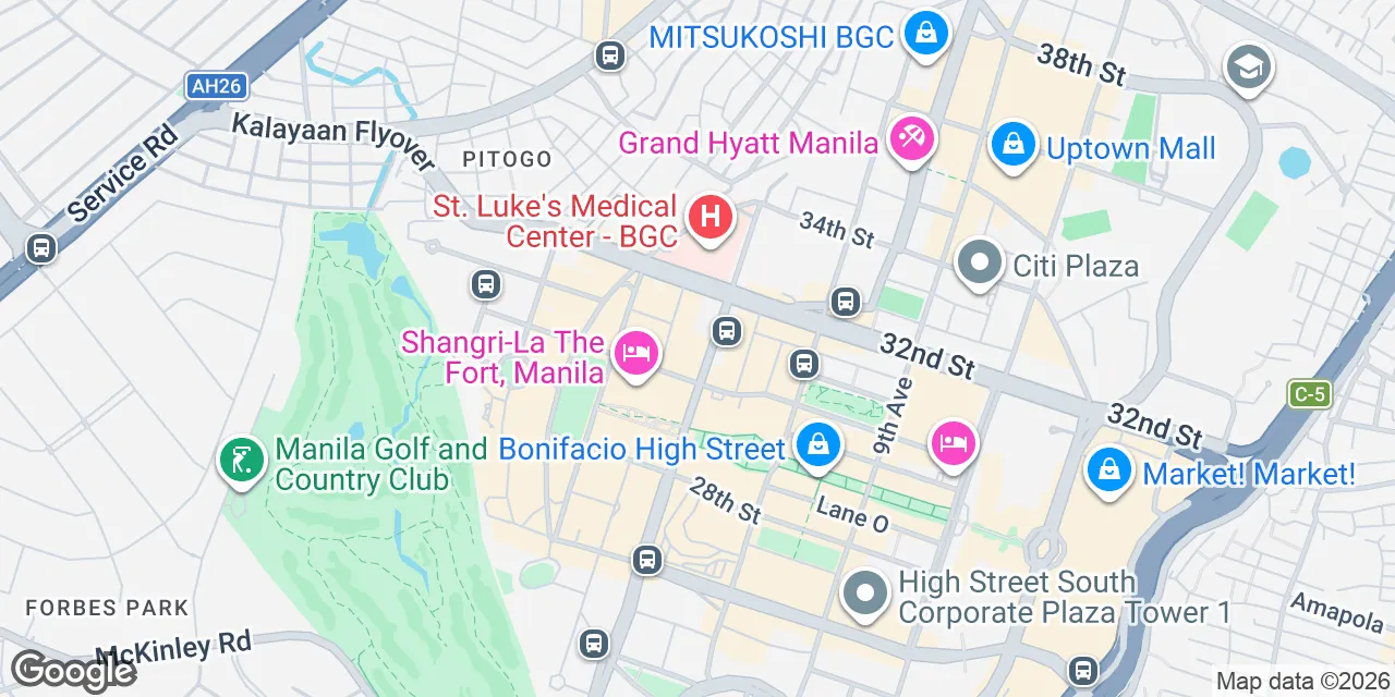 5th Ave, Bonifacio Global City,29F / Penthouse&nbsp;World Plaza, Manila 1634