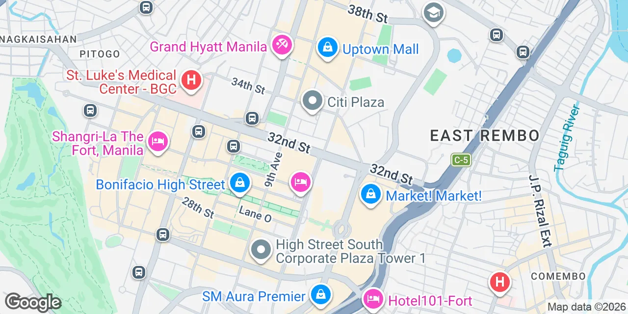 32nd Street Corner 11th Avenue, Bonifacio Global City,Level 17, Alveo Park Triangle Tower, Bonifacio Global City 1635