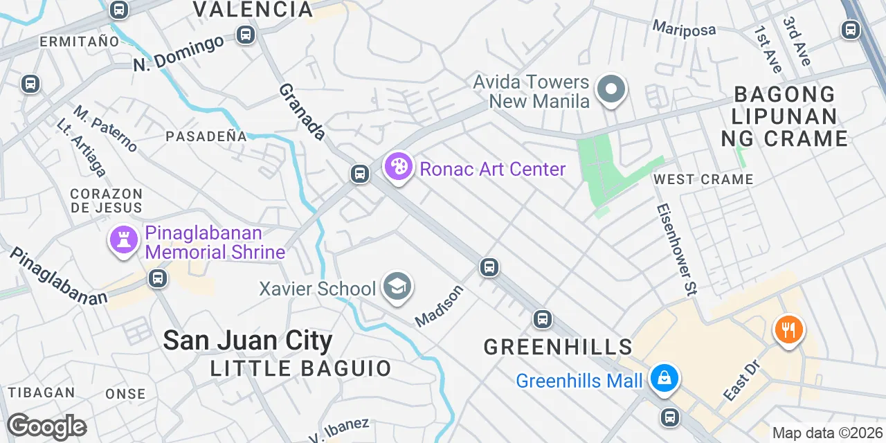 Ortigas Avenue, Greenhills, Quezon City 1502