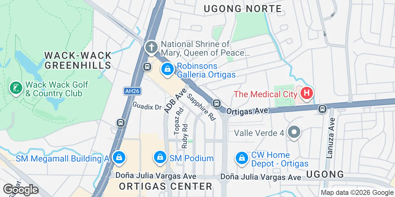 Citadines Millennium Ortigas, Sapphire Rd., Ortigas Center, Quezon City 1605