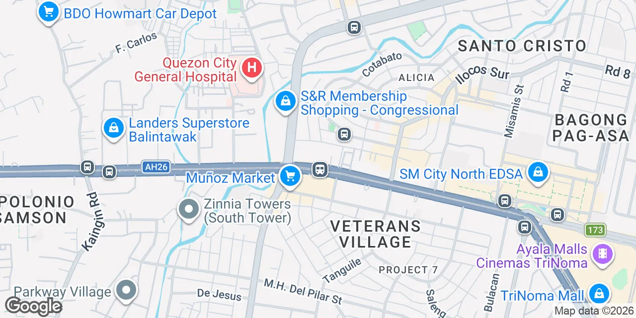Jackman Plaza Munoz,Epifanio de los Santos Ave,Bago Bantay, Quezon City 1100