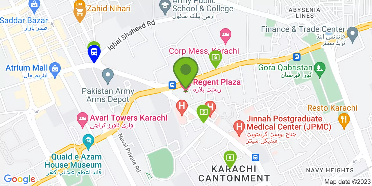 Shahrah-e-Faisal Road Main, Karachi 75350