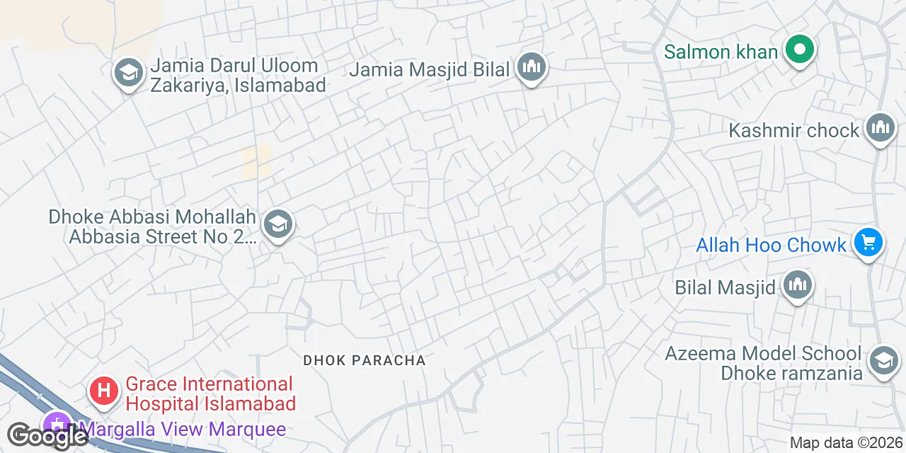 Karachi Center, Main G.T. Road,Dhok Paracha, Islamabad 45240