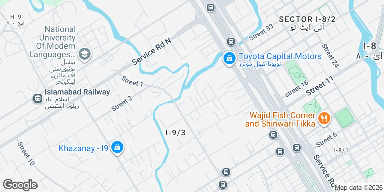298 Street 3, I-9/3, Islamabad 44000