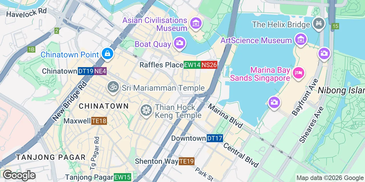 20 Cecil Street,#14-00 & #15-00, Marina Bay 049705