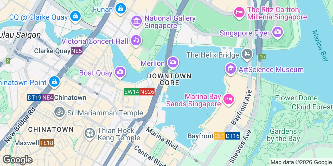 1 Fullerton Road,#02-01 One Fullerton, Singapore CBD 049213