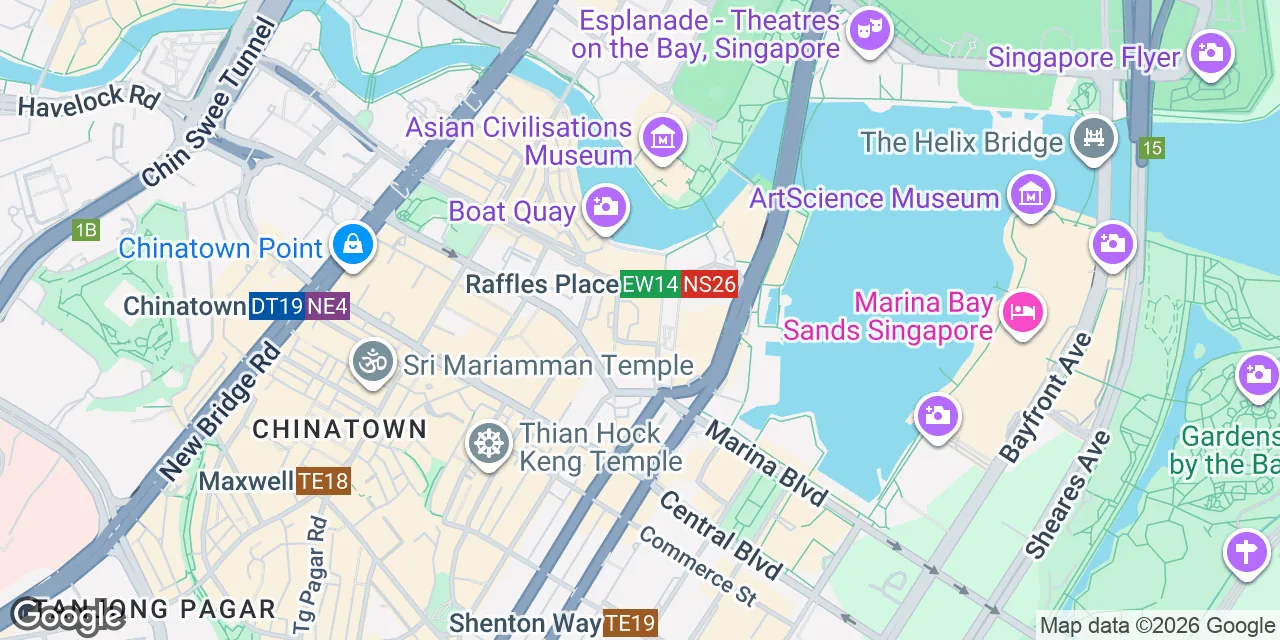 1 Raffles Place,#02-01 One Raffles Place Mall, Singapore CBD 048616