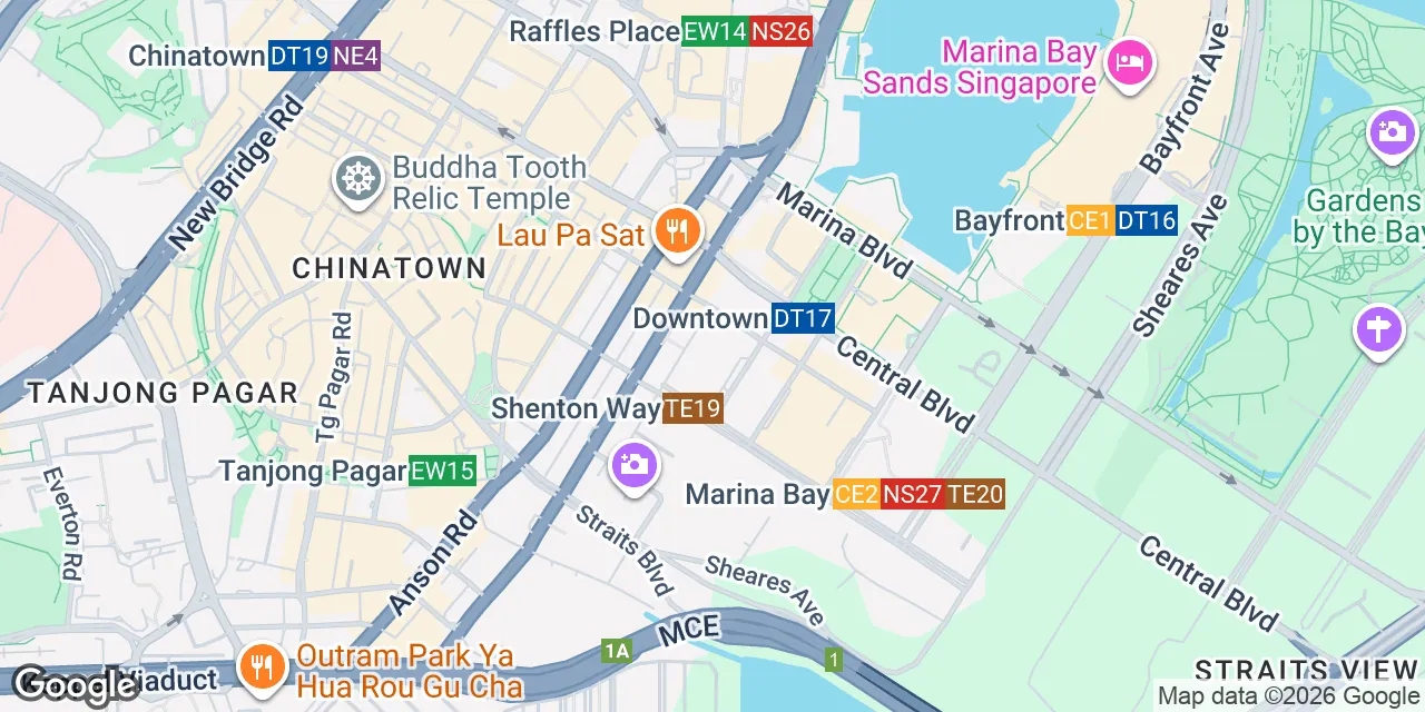 8 Marina View,#42-01 & #43-01 Asia Square Tower 1, Marina Bay 018960