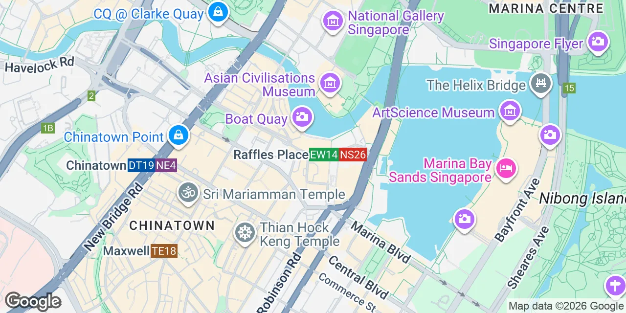 1 Raffles Place, #19-61, One Raffles Place Tower 2, Singapore CBD 048616